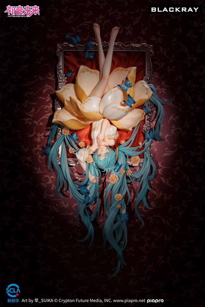 Hatsune Miku PVC Figur 1/7 - The Portrait´s Phantom Melody 41 cm Blackray