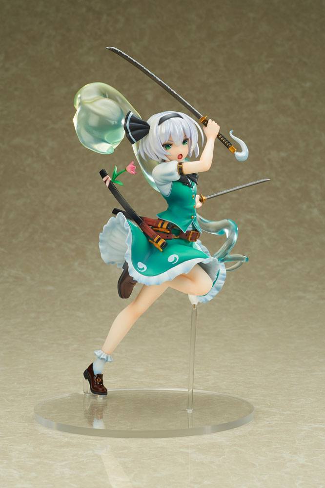 Touhou Project Figur Youmu Konpaku 20 cm – Detaljerad PVC Figur Bellfine