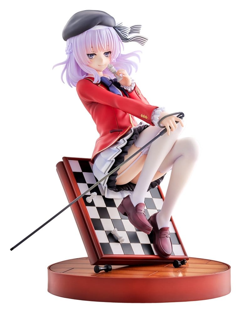 PVC-figur i skala 1/7 av Arisu Sakayanagi från Classroom of the Elite, ca 20 cm