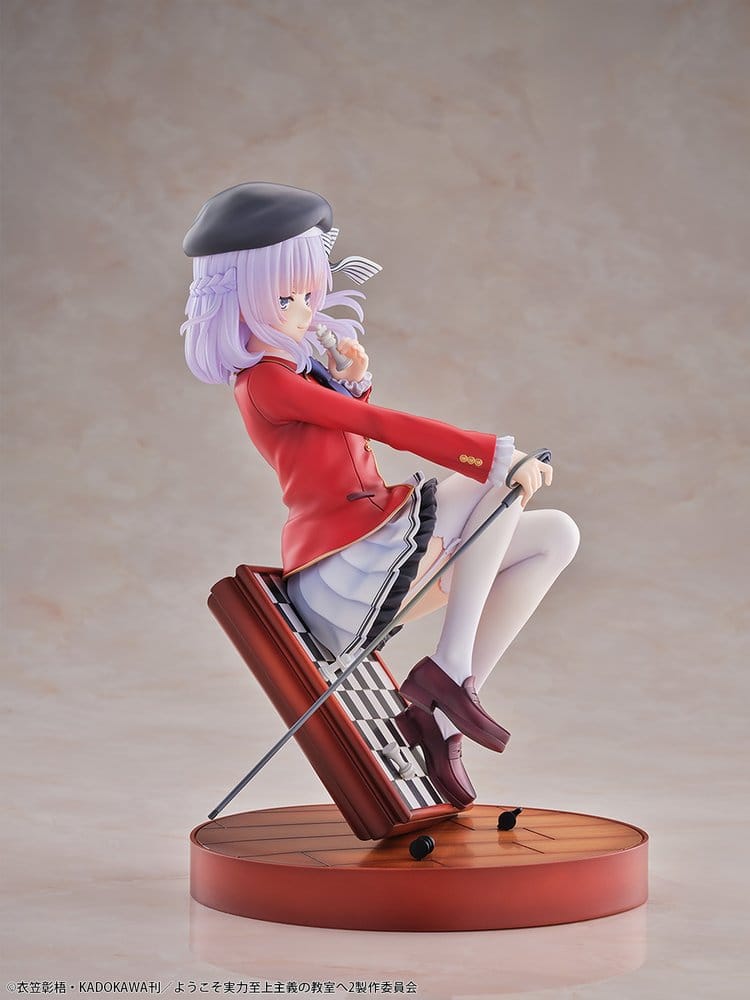 PVC-figur i skala 1/7 av Arisu Sakayanagi från Classroom of the Elite, ca 20 cm