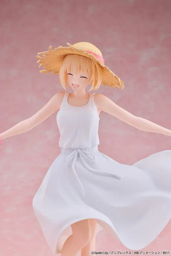 Lycoris Recoil PVC Figur 1/7 Chisato Nishikigi White Dress Ver. 23 cm Bellfine