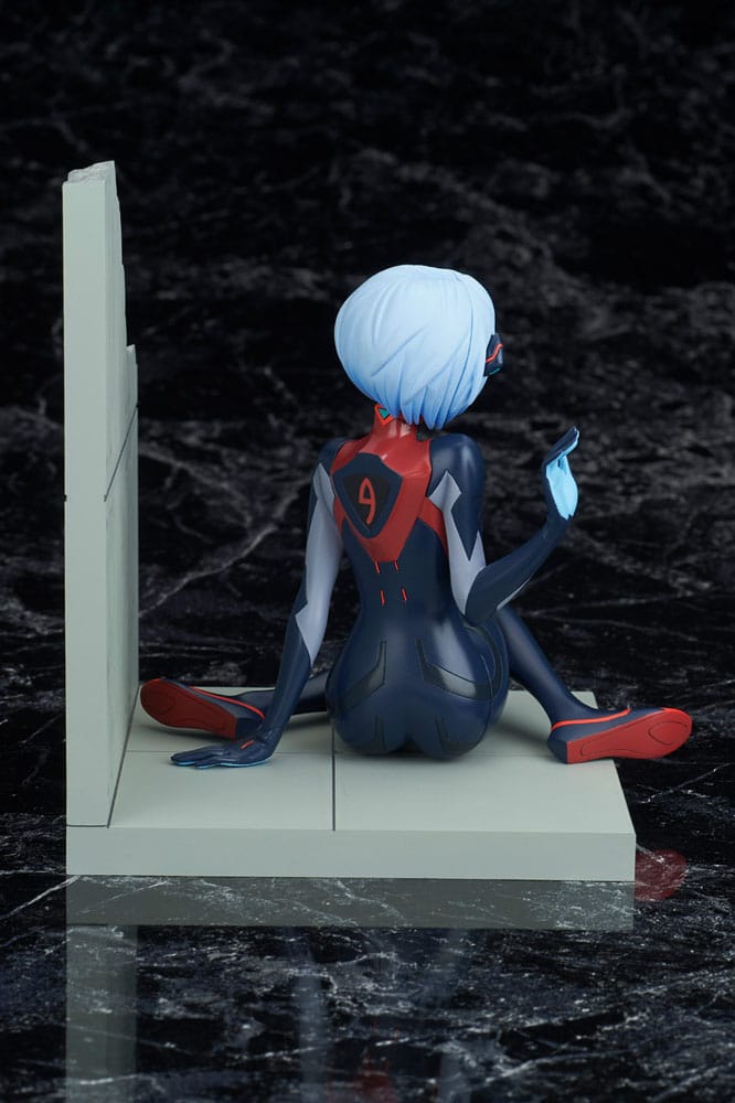 Evangelion 4.0 Final PVC Figur 1/7 Tentative Name Rei Ayanami Plugsuit Ver. Ny Filmutgåva 10 cm Bellfine