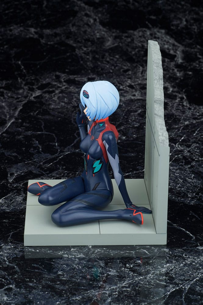 Evangelion 4.0 Final PVC Figur 1/7 Tentative Name Rei Ayanami Plugsuit Ver. Ny Filmutgåva 10 cm Bellfine