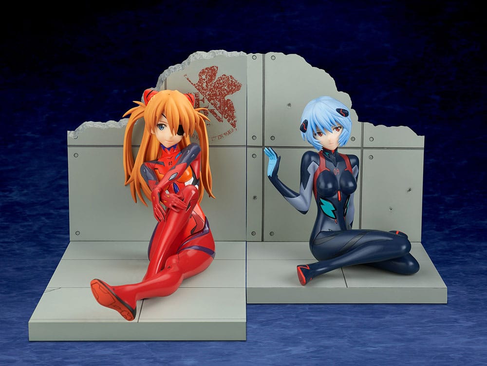 Evangelion 4.0 Final PVC Figur 1/7 Tentative Name Rei Ayanami Plugsuit Ver. Ny Filmutgåva 10 cm Bellfine