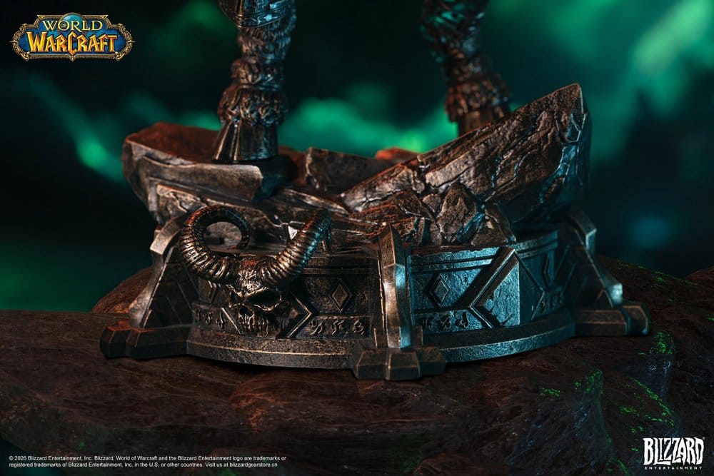 World of Warcraft 1/10 Skala Figur Illidan Stormrage (Bronsfärgad) 34 cm