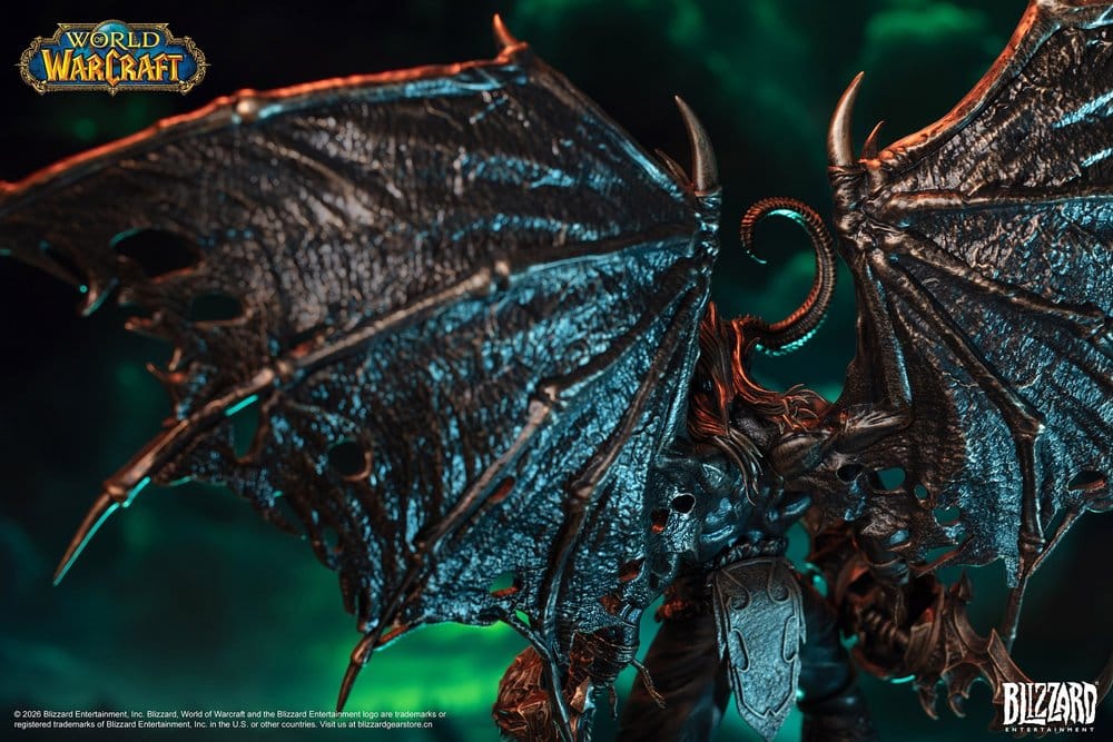 World of Warcraft 1/10 Skala Figur Illidan Stormrage (Bronsfärgad) 34 cm