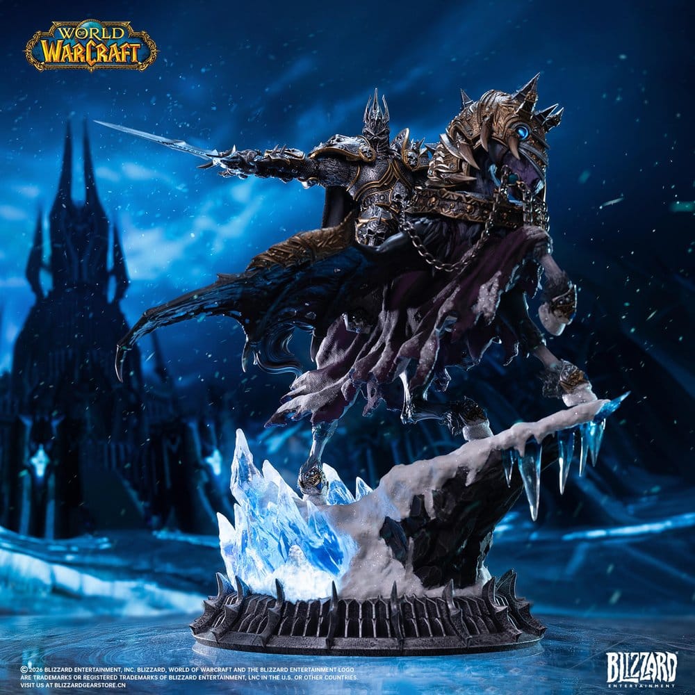 Warcraft Figur The Lich King & Invincible 36 cm