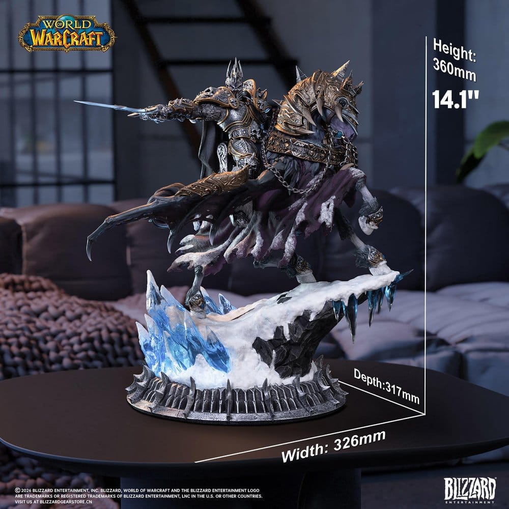 Warcraft Figur The Lich King & Invincible 36 cm