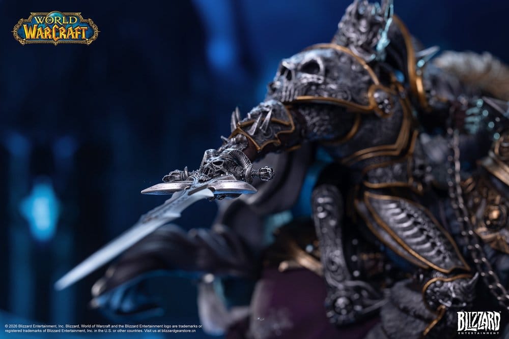 Warcraft Figur The Lich King & Invincible 36 cm