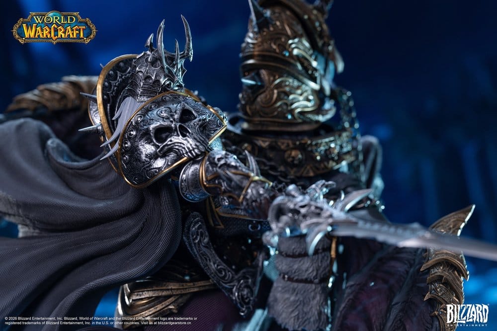 Warcraft Figur The Lich King & Invincible 36 cm
