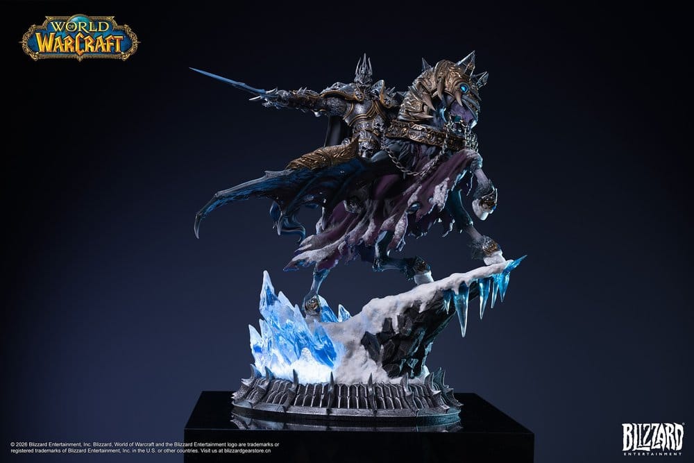 Warcraft Figur The Lich King & Invincible 36 cm