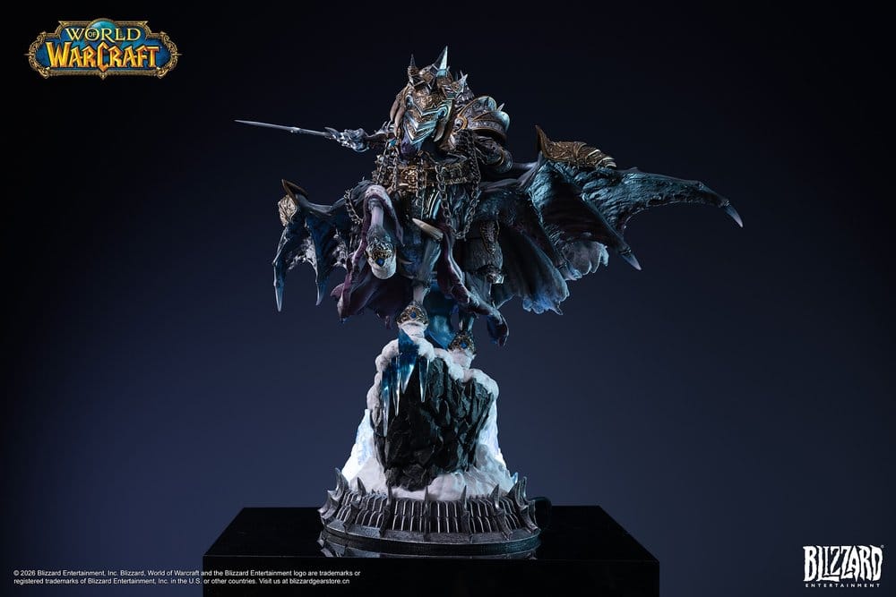Warcraft Figur The Lich King & Invincible 36 cm