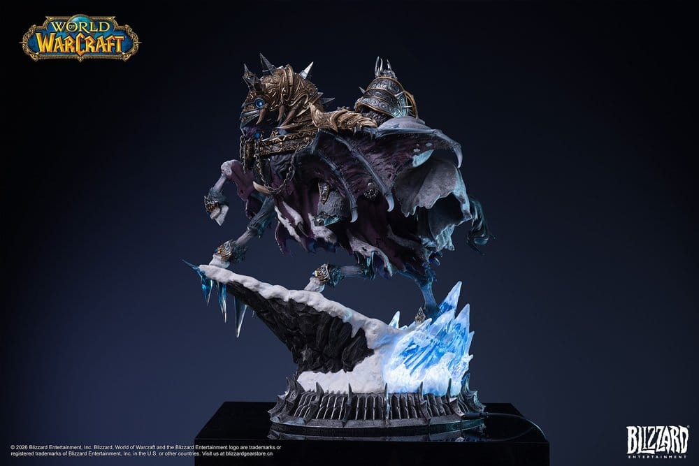 Warcraft Figur The Lich King & Invincible 36 cm