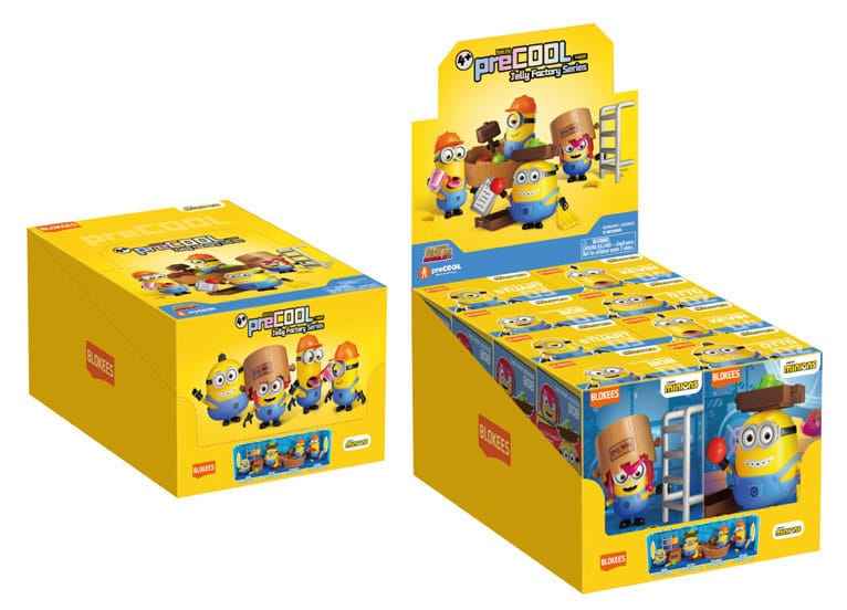 Minions Blokees PreCool Jelly Factory Serie 1 Plastmodellsatser Sortiment (8)