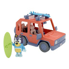 Bluey Actionfigur med Fordon - Bluey Family Cruiser Moose Toys
