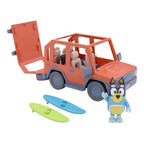 Bluey Actionfigur med Fordon - Bluey Family Cruiser Moose Toys