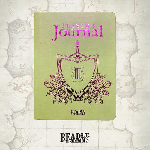 Anteckningsblock A5 Player's Journal Sage Green Shield Beadle & Grimm´s