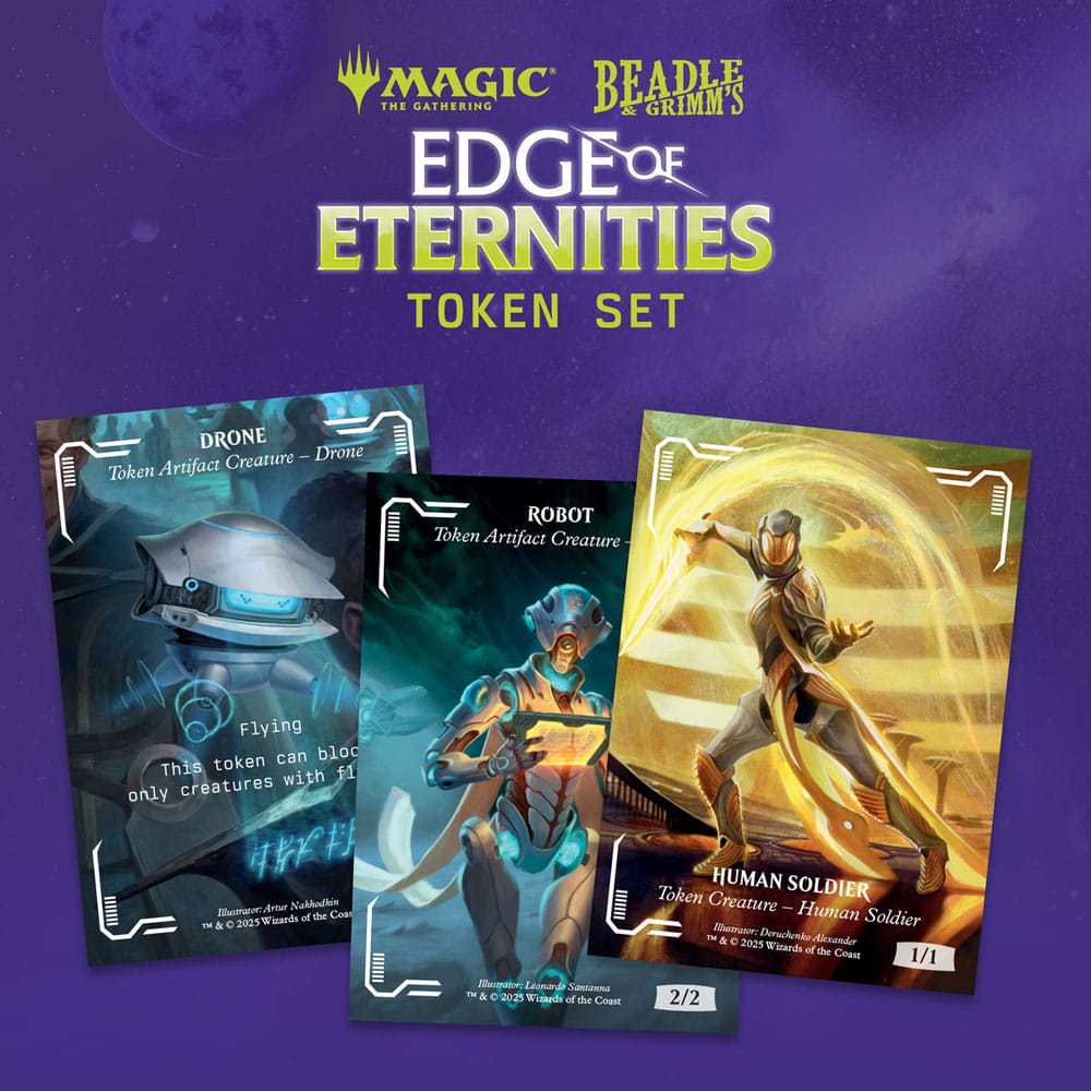 Magic the Gathering Dice och Token Pack Edge of Eternities Beadle & Grimm´s