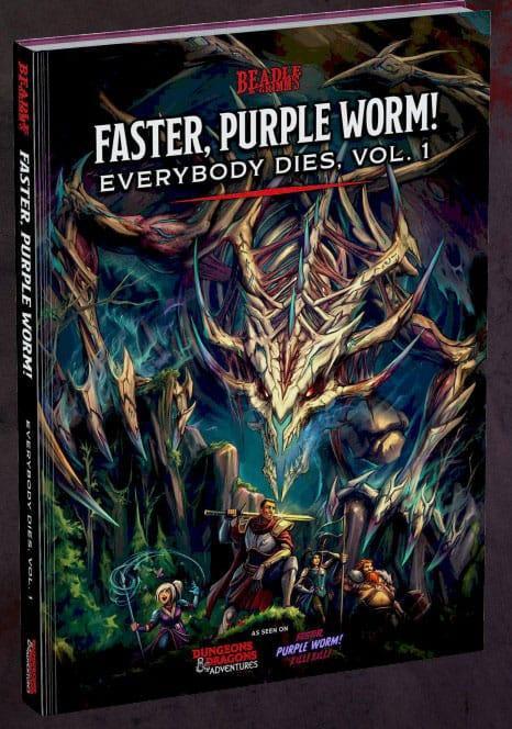 Dungeons & Dragons Äventyrsbok Faster, Purple Worm Beadle & Grimm´s