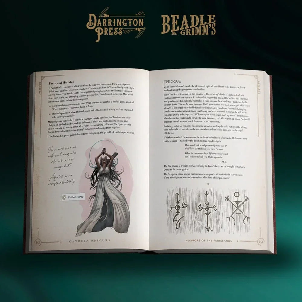 Candela Obscura Assignment Book: Horrors of the Fairelands Beadle & Grimm´s