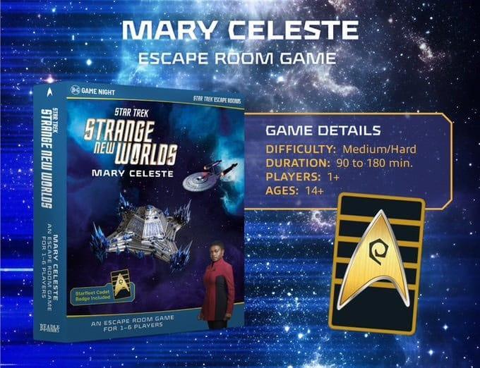 Star Trek: Strange New Worlds Escape Room Game Mary Celeste – Engelsk Version Beadle & Grimm´s