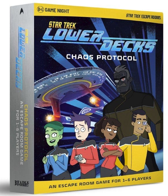 Star Trek: Lower Decks Flyktspel Kaosprotokoll *Engelsk Version*