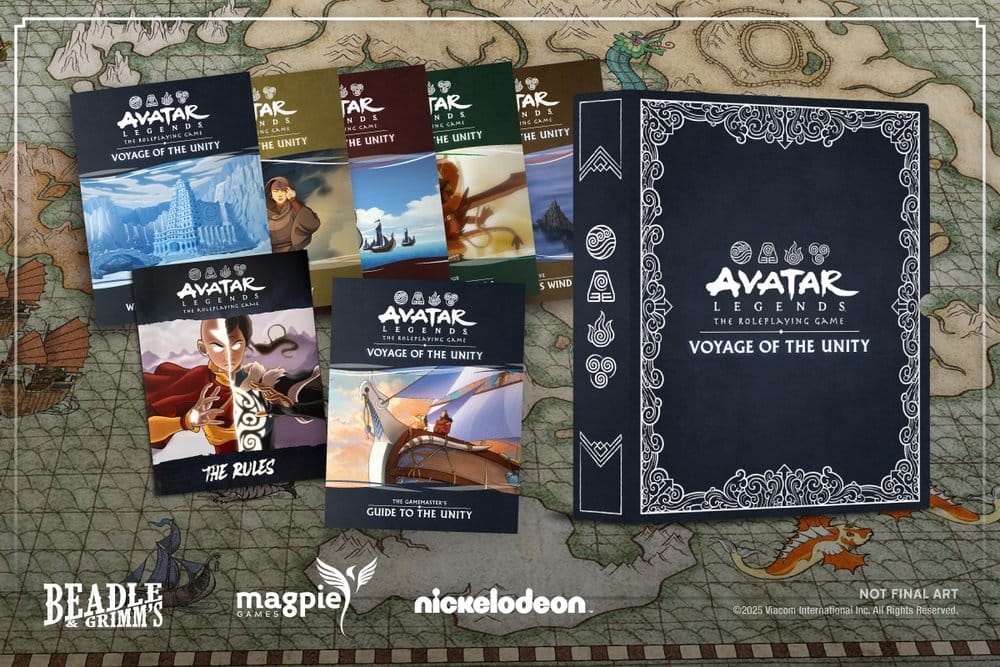 Avatar Legends Äventyrsserie Färden med Enheten *Engelsk Version*