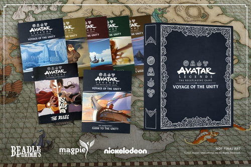 Avatar Legends Äventyrsserie Färden med Enheten *Engelsk Version*
