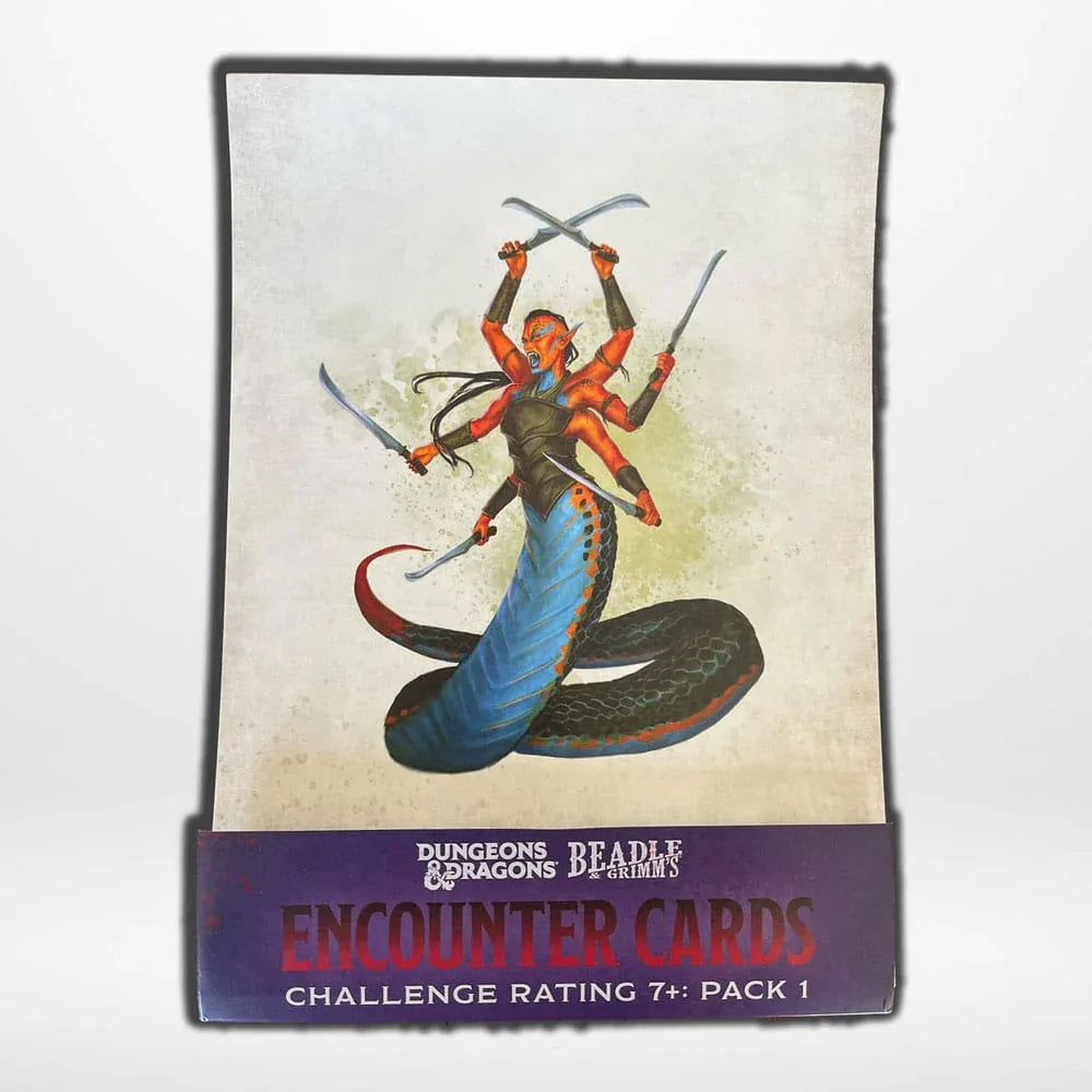 Dungeons & Dragons RPG Encounter Cards Challenge Rating 7+: Pack 1 Beadle & Grimm´s