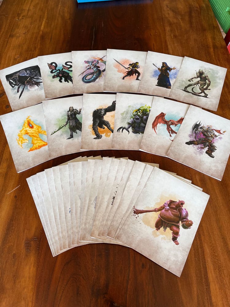 Dungeons & Dragons RPG Encounter Cards Challenge Rating 0-6: Pack 1 Beadle & Grimm´s