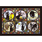Kiki's Delivery Service Jigsaw Puzzle i Stained Glass - Jiji's Everyday Ensky