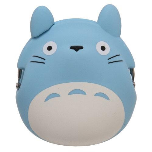 Min granne Totoro mini silikonmyntbörs Totoro blå 9 cm