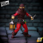 Vitruvian H.A.C.K.S. Action Figur Halfling Scout Dwynn Dellos Boss Fight Studio