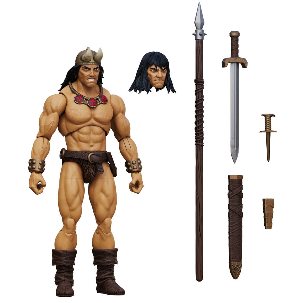 Conan the Barbarian Epic H.A.C.K.S. Action Figur 1/18 Conan: The Barbarian Boss Fight Studio