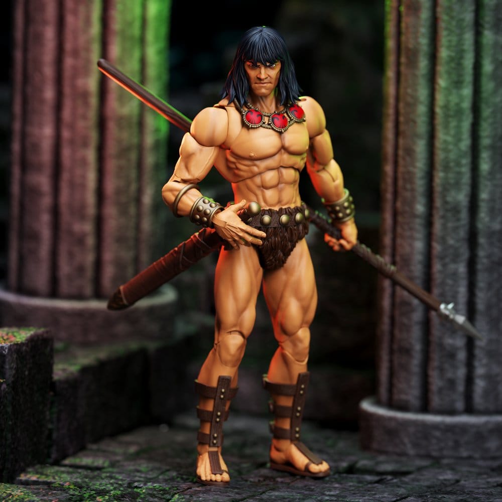 Conan den barbaren episka H.A.C.K.S.-actionfigursset Tornet av elefanten: Ung Conan och Yag Kosha