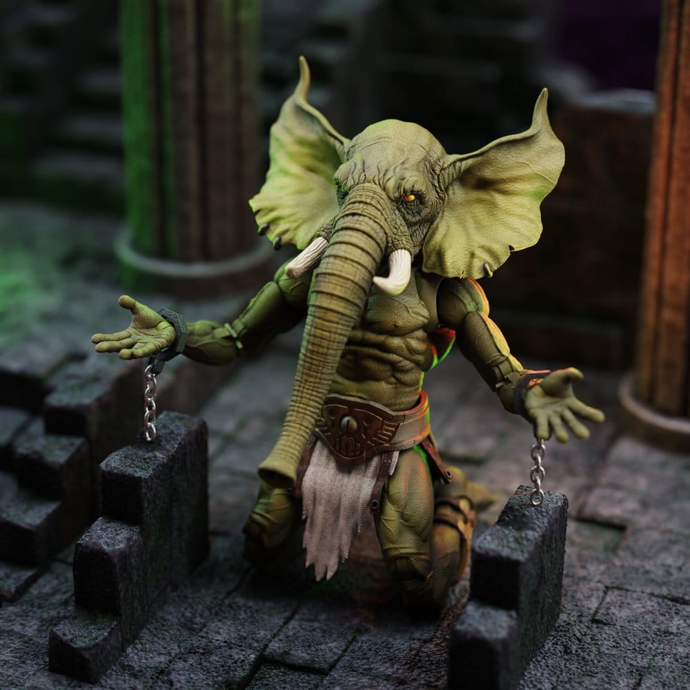 Conan den barbaren episka H.A.C.K.S.-actionfigursset Tornet av elefanten: Ung Conan och Yag Kosha
