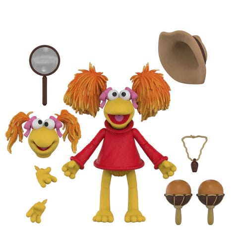 Fraggle Rock Action Figur Red - Officiell Samlarfigur Boss Fight Studio