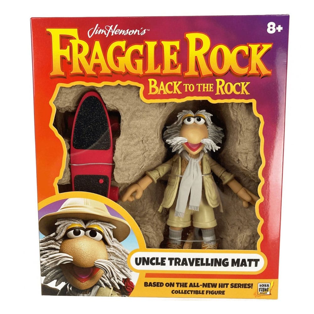 Fraggle Rock Action Figur Traveling Matt Boss Fight Studio