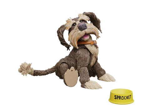 Fraggle Rock Action Figur Sprocket - En Deluxe Samlarfigur Boss Fight Studio