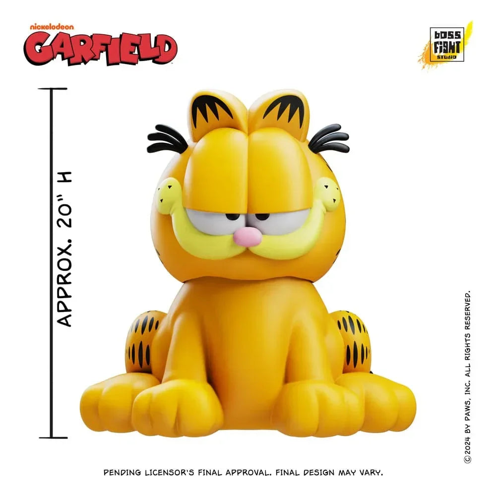 Garfield Figur 1/1 Garfield 51 cm - Livsstor Samlarfigur Boss Fight Studio