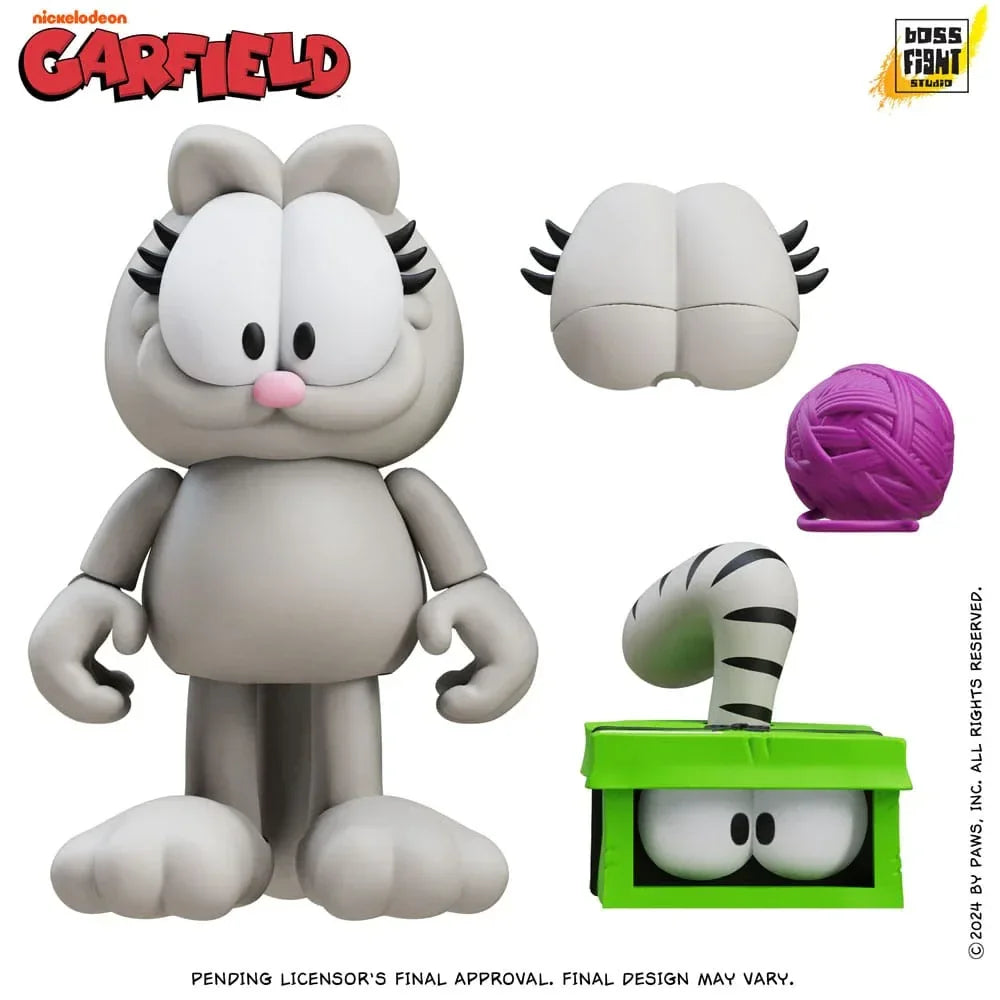 Garfield Action Figur Nermal 10 cm - Söt och Samlarvänlig Boss Fight Studio