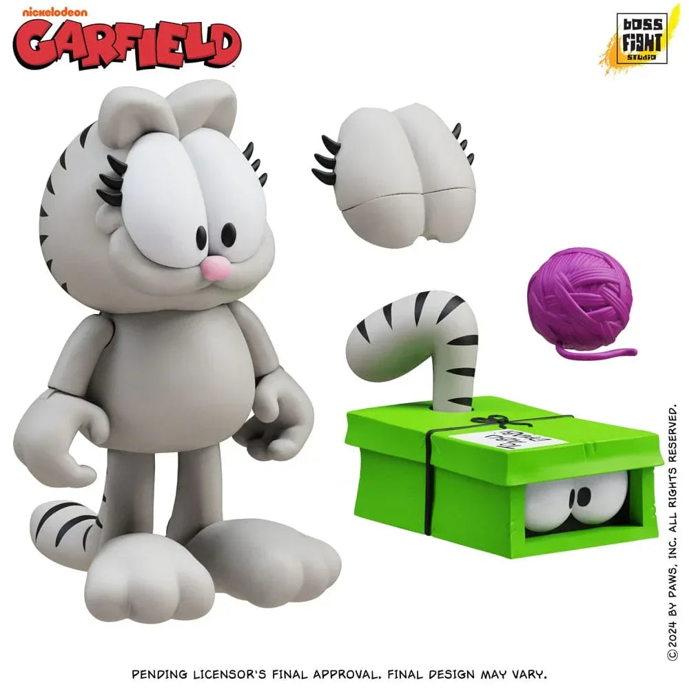 Garfield Action Figur Nermal 10 cm - Söt och Samlarvänlig Boss Fight Studio