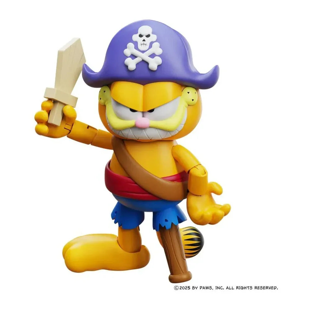 Garfield Action Figur 2 Pack – Pirate Garfield och Pirate Odie Boss Fight Studio