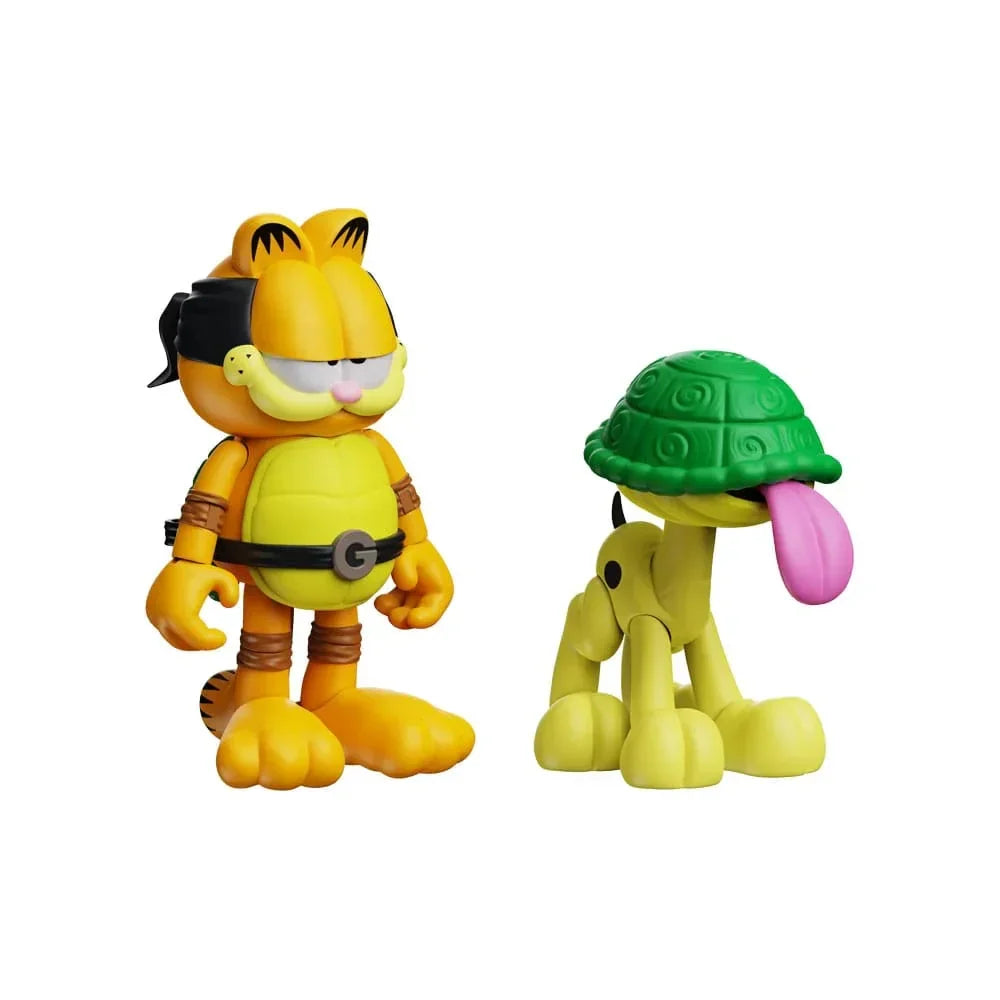 Garfield Action Figur 2 Pack: Garfello och Sidekick Odie Boss Fight Studio