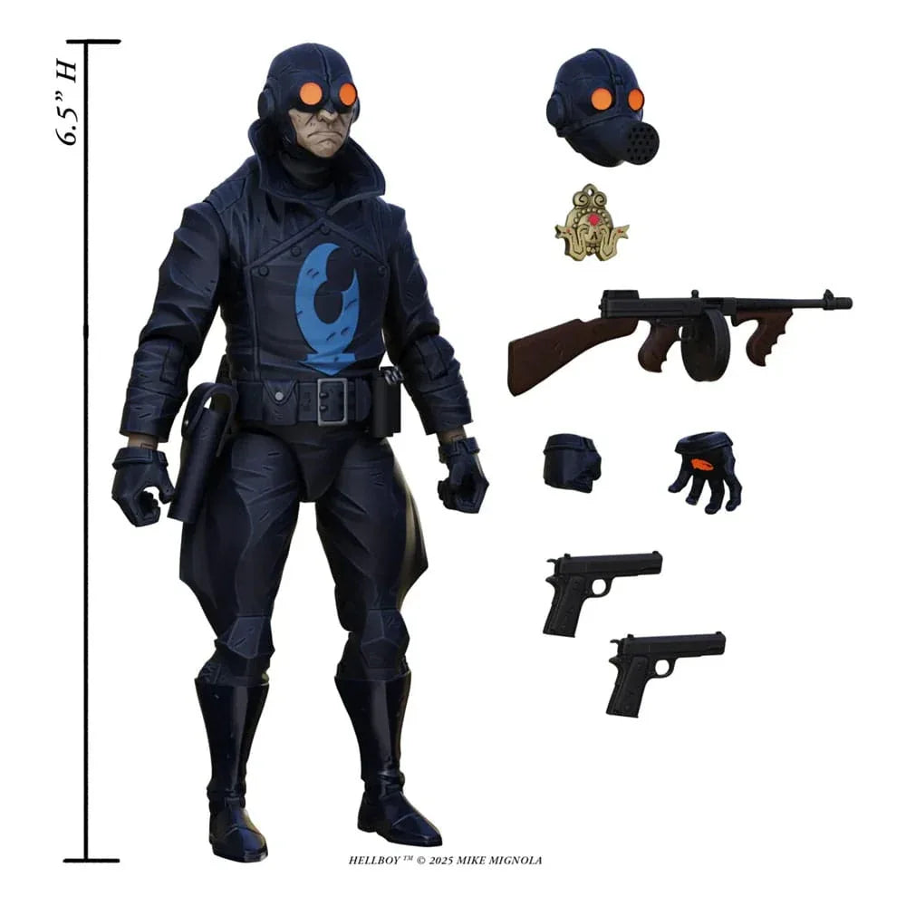 Hellboy Action Figur Lobster Johnson (The Iron Prometheus) 17 cm Boss Fight Studio