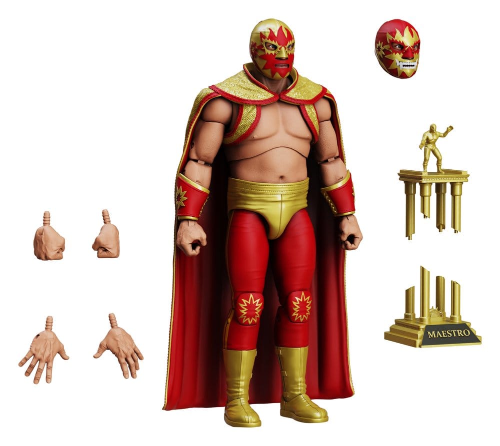 Legends of Lucha Libre Action Figur 1/12 El Solar Boss Fight Studio
