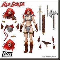 Red Sonja Epic H.A.C.K.S. Action Figur Red Sonja Boss Fight Studio
