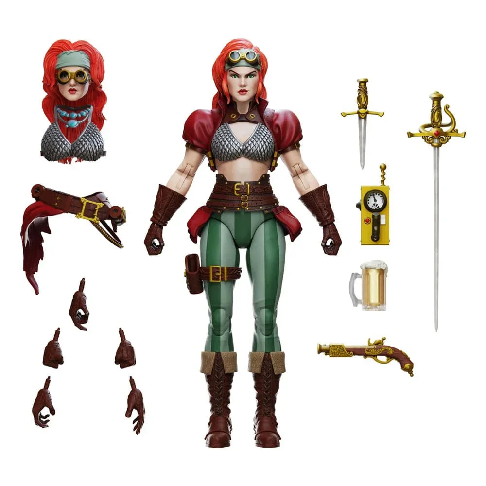 Epic H.A.C.K.S. Action Figur 1/12 Red Sonja Steampunk Boss Fight Studio