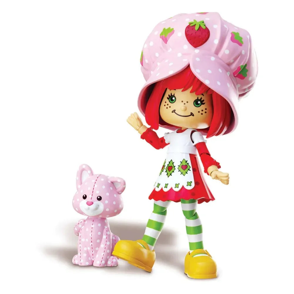 Strawberry Shortcake Simply Action Figur - Strawberry Shortcake & Custard Boss Fight Studio