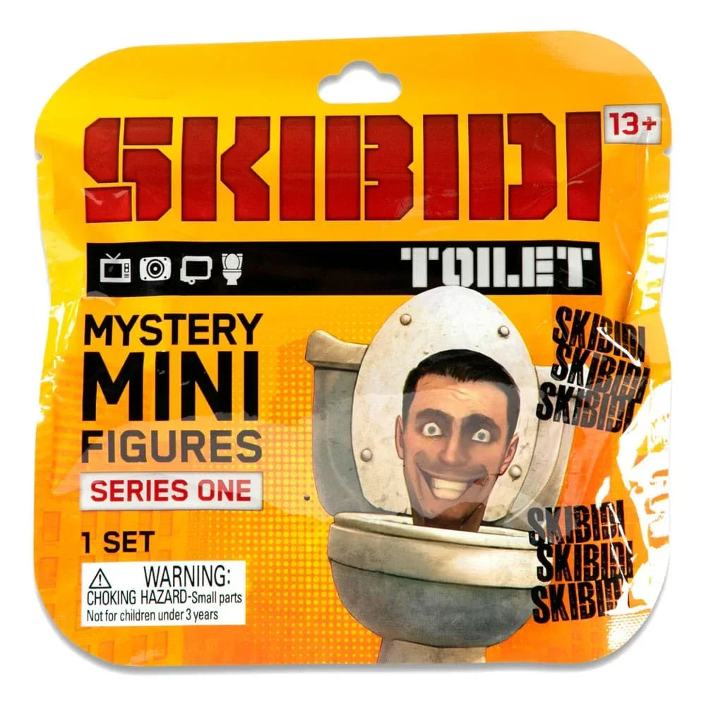 Skibidi Toilet Minifigurer 6 cm Serie 1 Display (24) Bonkers Toys
